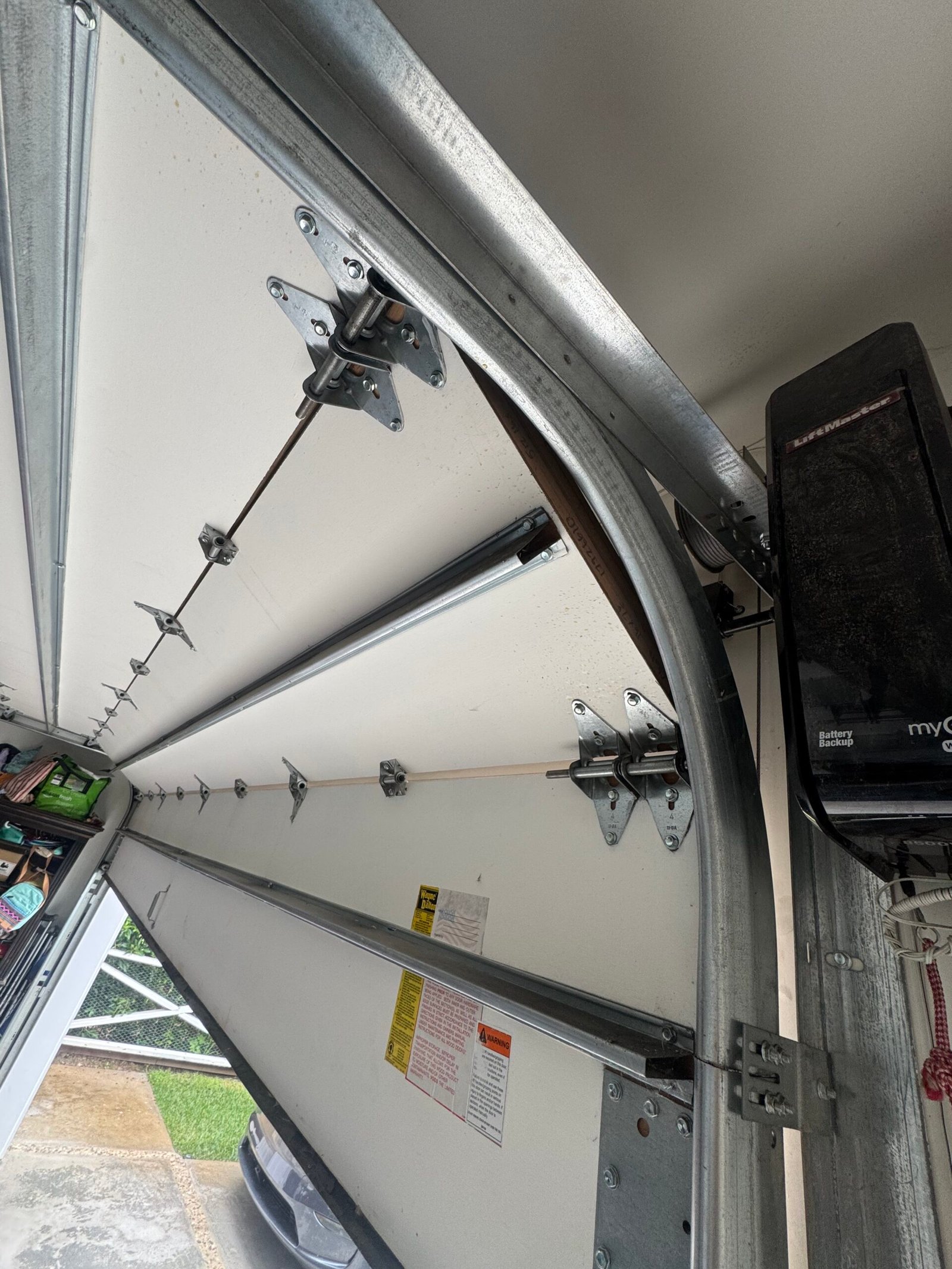 Garage Door Track Realignment Case Study Carson