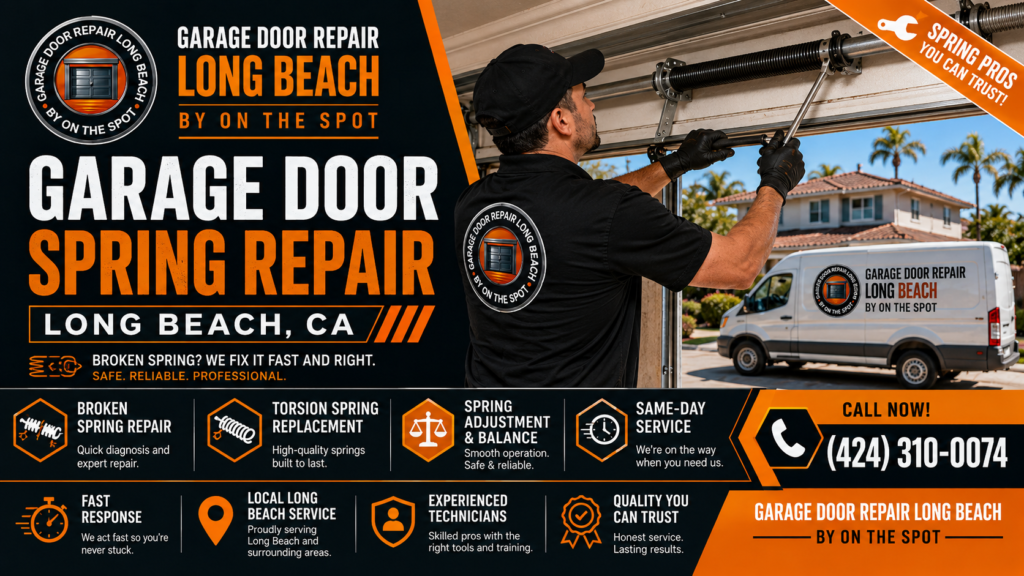 Garage Door Spring Repair Long Beach CA