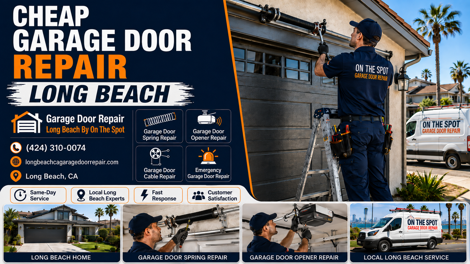 Cheap garage door repair Long Beach affordable 2026 homeowner guide